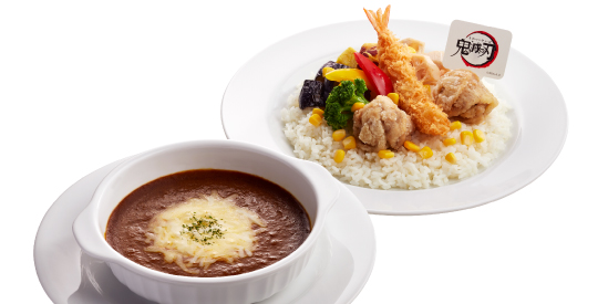 音柱　宇随天元の華麗にド派手なチーズカレー