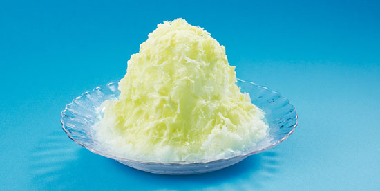 かき氷みるくシャインマスカット（大）