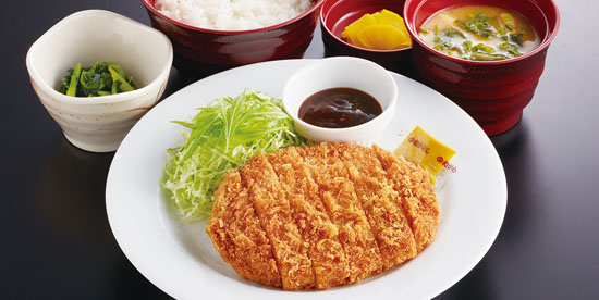 ロースかつ定食