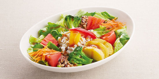 カラダよろこぶ１２品目のバランスサラダ