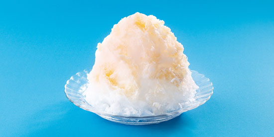 かき氷みるく山梨白桃（大）