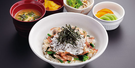 釜揚げしらす丼