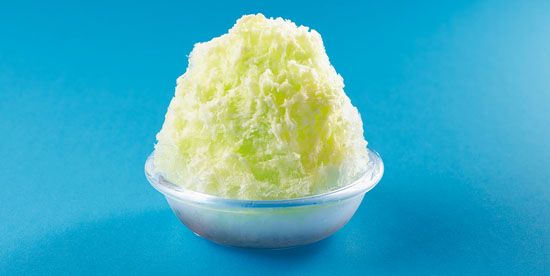 かき氷みるくシャインマスカット（大）