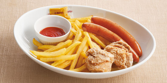 唐揚げ＆ソーセージ