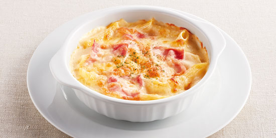 ベーコン＆ペンネグラタン