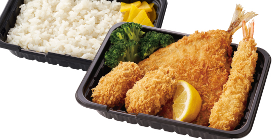 【テイクアウト】海鮮フライ盛り合わせ弁当