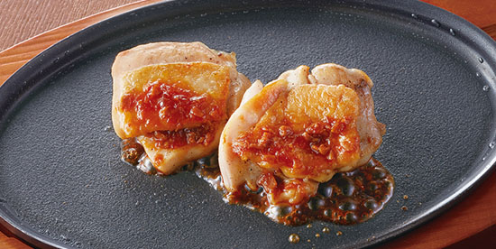 ひとくちチキンステーキ（２個）