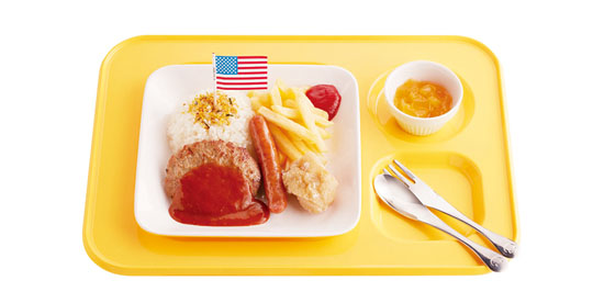 キッズハンバーグプレート